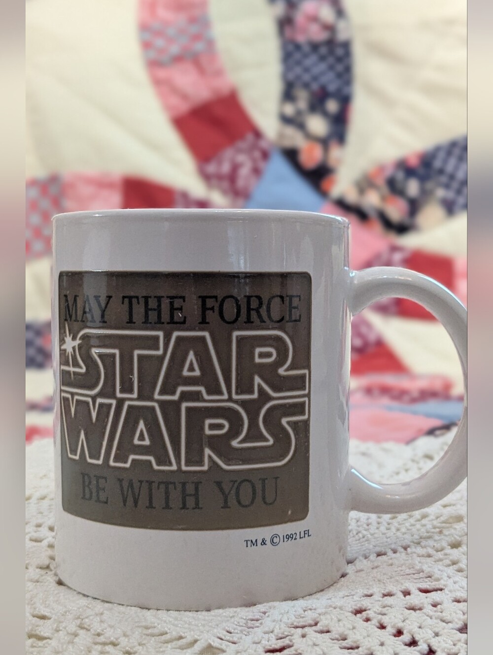 Vintage Star Wars May thr force be with you coffee mug